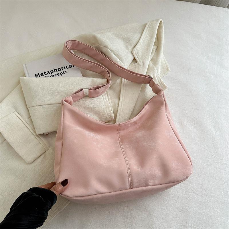 Casual Crossbody Dumpling Bag Summer Fashion Popular Shoulder Bag Large Capacity Commuter Tote Bag