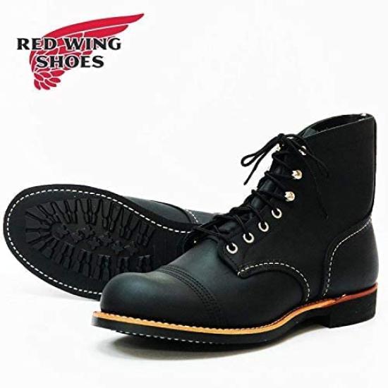 REDWING Iron Ranger Iron Ranger Black STYLE Work Boots Leather 11 Inch Black Harness (Red Wing) "Harness" NO.8084