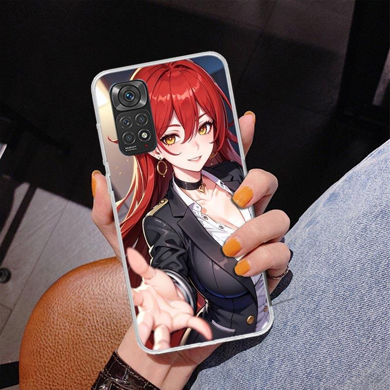 Honkai Star Rail Himeko Phnoe Case for Phnoe Case for Xiaomi Redmi Note 15 14 14S 13 Pro Plus 12 12S 11S 11E 10S 10 11T 5G Uniqu