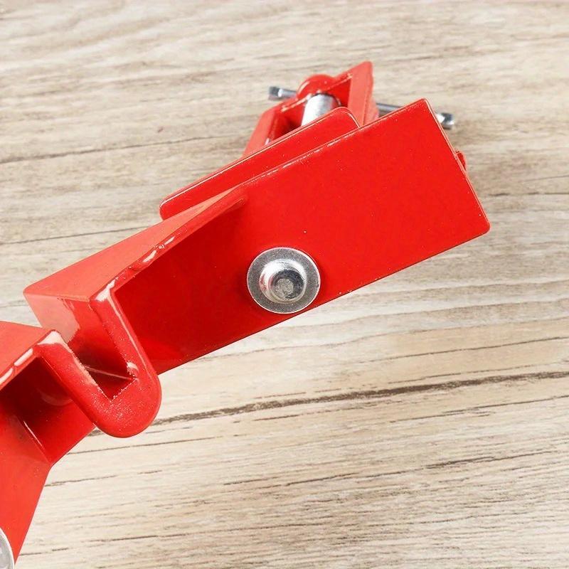 4 Stück 90-Grad-Winkelklemme 100mm Gehrungs-/Eckklemme für Bilderhalter Holzbearbeitung HT1758