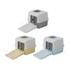 Litter Box Comfortable Easy Cleaning Modern Large Opening Design Cat Toilet