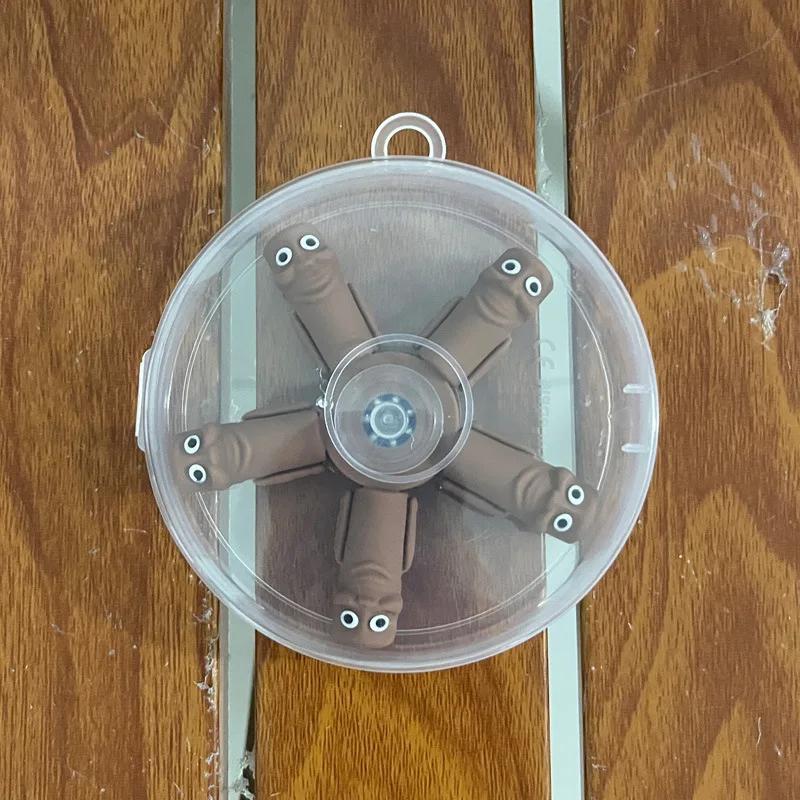 Italienisches Brainrot Tung Fidget Spinner Kette Spielzeug Verformbarer Antistress Hand Spinner Entlüftungsspielzeug Erwachsenen Stressabbau Fidget Sensorischer Gyro