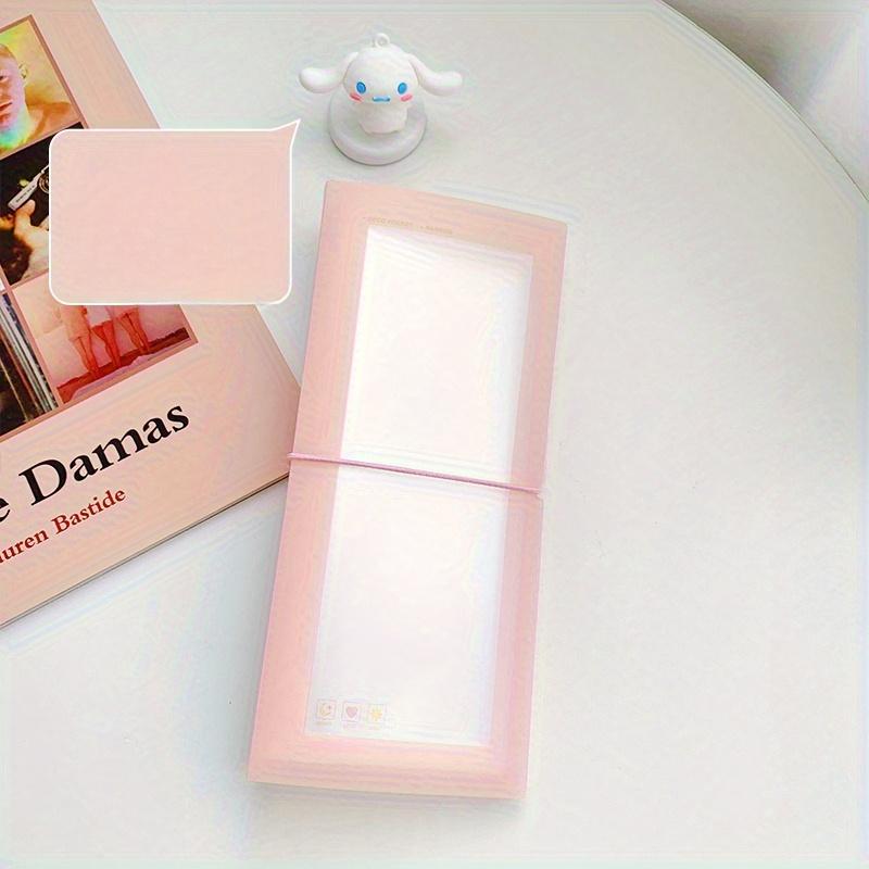30sheets Album Scrapbooking Material Paper Stickers Collection Storage Book Card Holder Transparent Photo Storage