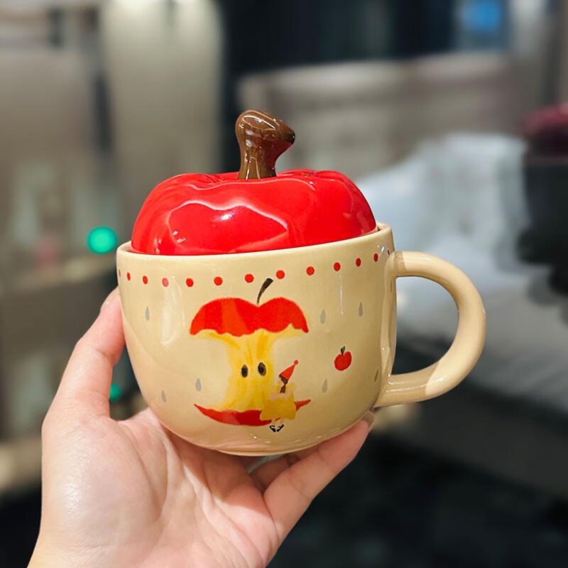 Jimi Cute Apple Girl Ceramic Mug