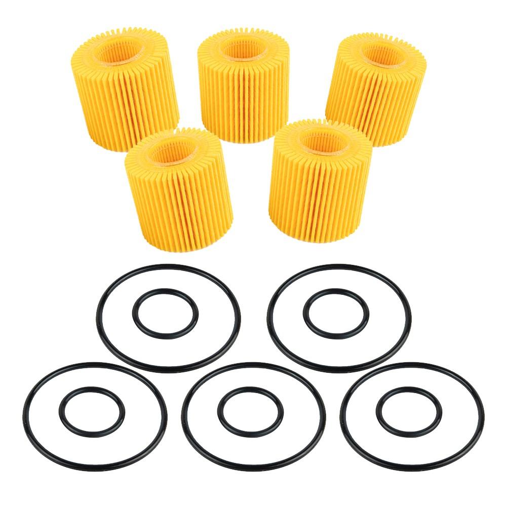 #04152-YZZA6 Oil Filter 5PCS/set Engine Parts For Car