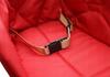 Wooden Sled With Backrest And Mattress For Children, Traditional, Solid Pl
