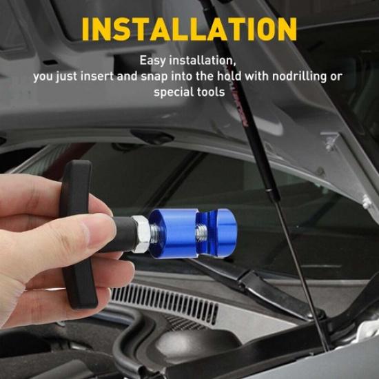 Automotive Hood Lift Rod Support Clamp Shock Prop Strut Stopper Retainer Tool EV