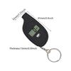 Travel Friendly Mini Tire Pressure Gauge with Keychain For Accurate Monitoring And Peace Mind During Journey Travel