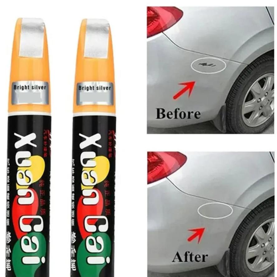 6 Farben Auto Kratzerentferner Stift Auto Bunter Lack Reparaturstift Auto Kratzer Lack Reparaturstift