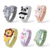 6PCS Plant Essential Oil Mosquito Repellent Bracelets for Adults Kids Outdoor Cartoon Anti Mosquito Wristbands
