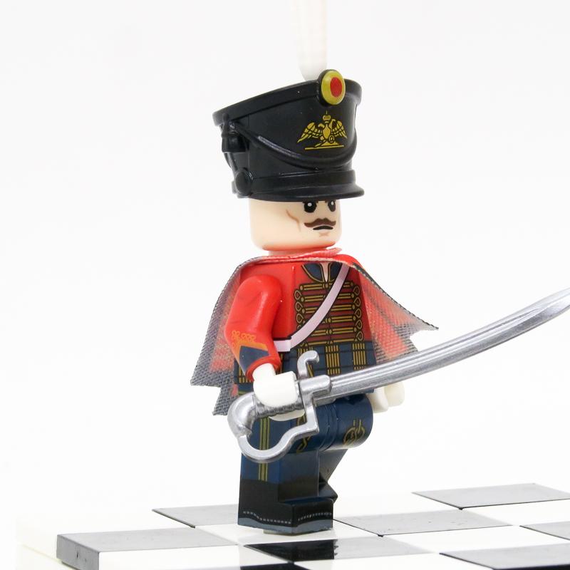 Mini-figure Miniature  | Napoleonic Wars | Russian Imperial Guard Hussar |  Building Toys | MOC Minifig  | New 018