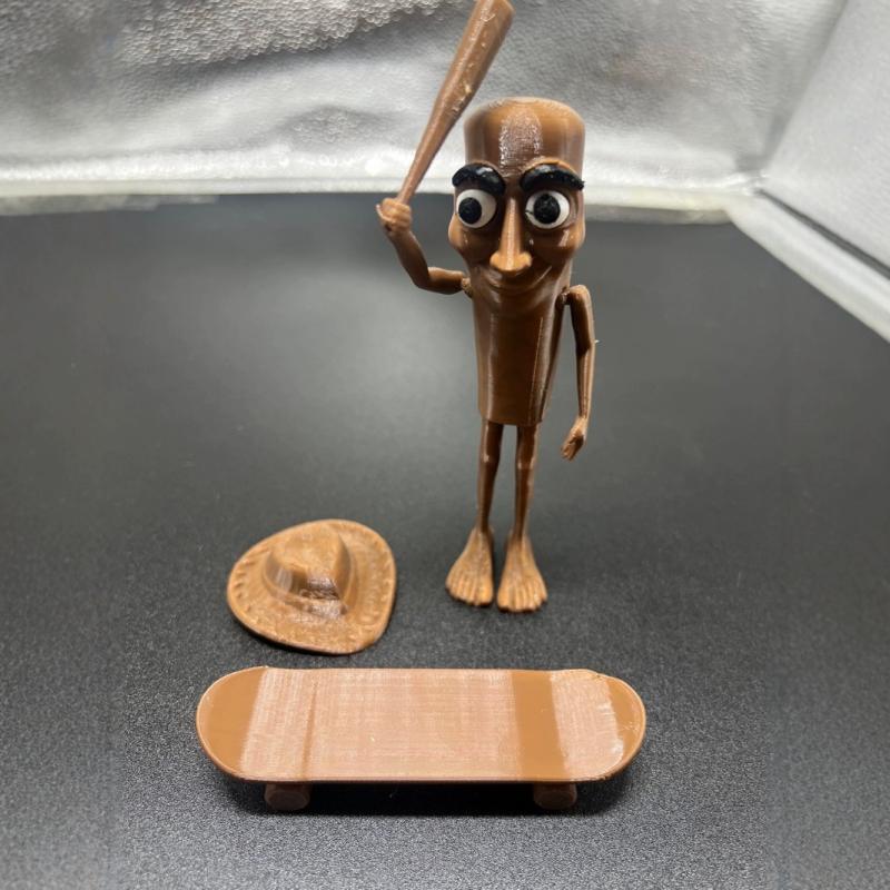 Tung Tung Sahur Italian Brainrot Wooden Stick Creative Toys Desktop Decoration Collection Ornaments Funny Doll Toy Gift