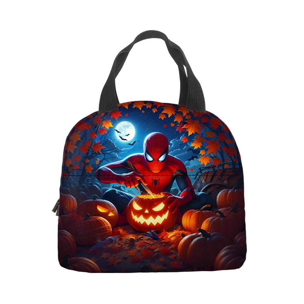 Spider-Man Handheld Bento Bag Insulation Bag Lunch Box Bag Lunch Bag With Lunch Bag Lunch Box Storage Bag