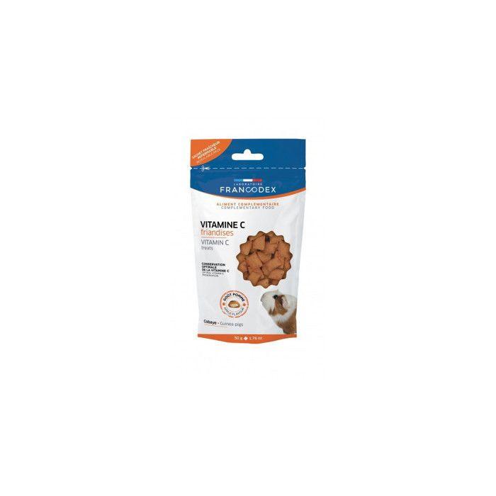 Friandise - FRANCODEX - Vitamine C - 50g - Cochon d'Inde - Adulte