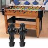 2Pcs Table Football Men Player Foosball Soccer Machine Replacement Dolls Indoor Games(Black)