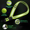 Adult and Children Reflective Straps Night Running Cycling Clothing Adjustable Safety Shoulder Strap Wristband Elastic Band