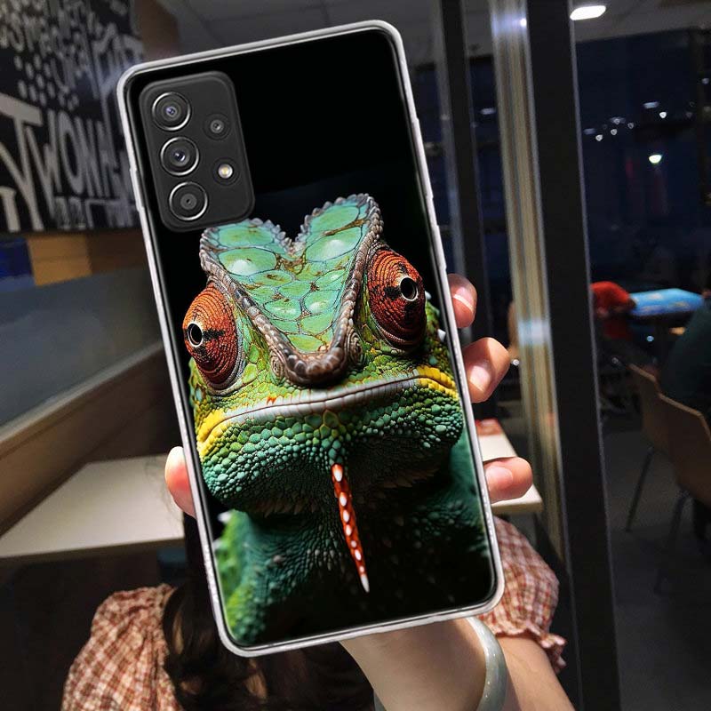 

Чехлы для телефона «Ящерицы и гекконы с большими глазами» для Samsung A54 A57 A37 A17 A14 A15 A12 A24 A34 A55 A35 A25 A52S A07 A05S A04S A22 A Samsung A22 5G