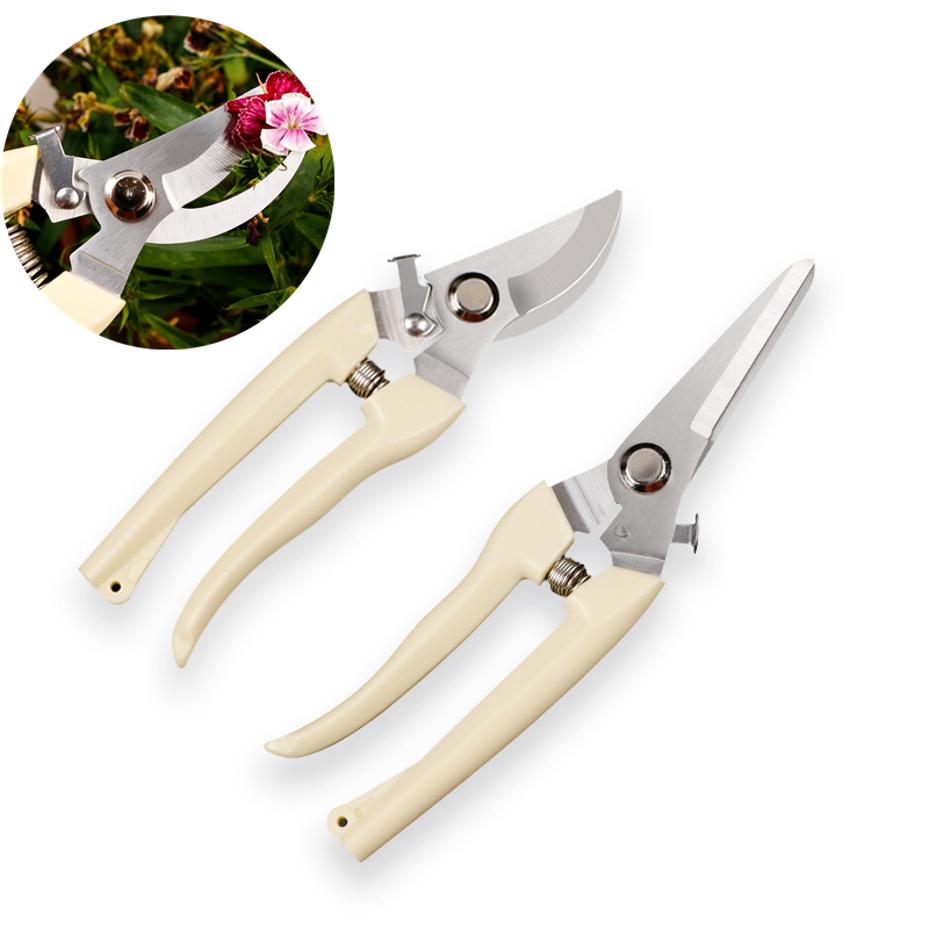 1 Pcs Multifunctional Garden Pruning Shears Fruit Picking Scissors Trim Weed Household Potted Branches Scissors Gardening Tools