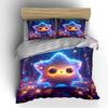 "Glowing Star Cartoon Bedding" Bedding Duvet Cover Set Duvet Cover Pillowcases (1 * Duvet Cover 2 * Pillowcases, Without Duvet Insert)