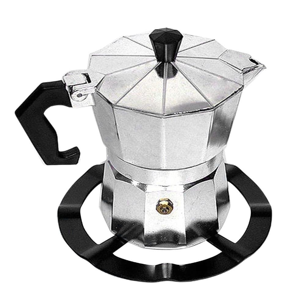 Moka Pot Stove Stand Steel Coffee Pot Holder Gas Range Support Ring  Grate Gas Hob Rack Kitchen