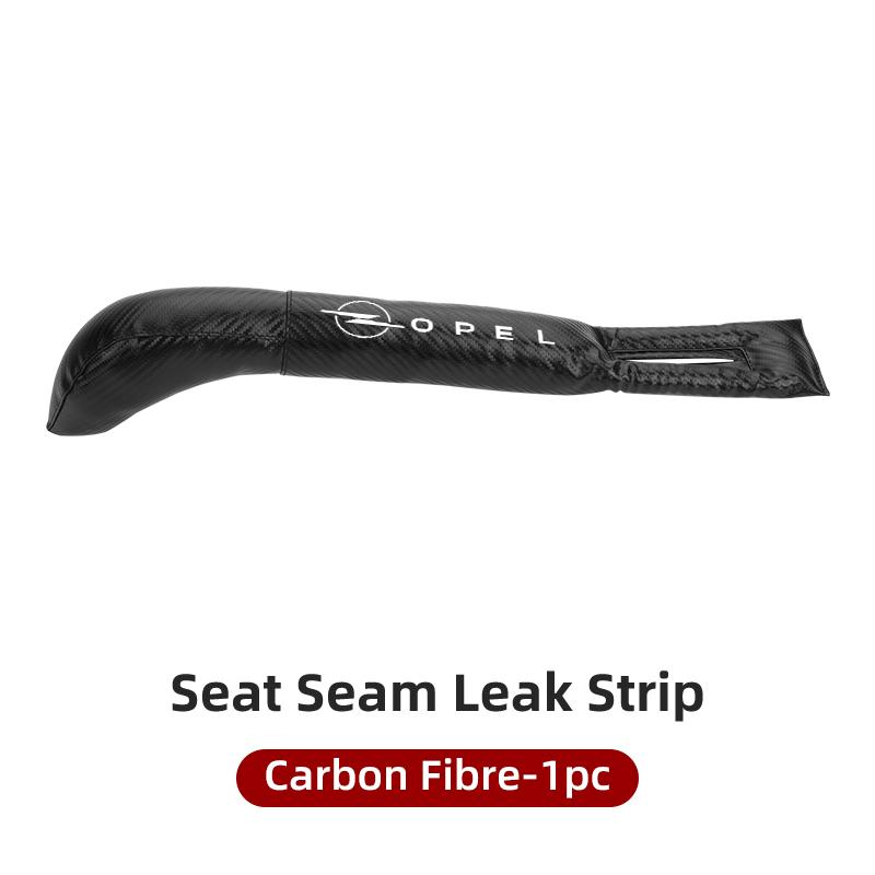 New J-shaped Leather Car Seat Gap Plug Filler Leakproof Pads For Opel Astra Insignia Corsa Zafira Meriva Mokka Vivaro Vectra Ant
