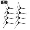 8 Piece Side Brush Kit For Uninell UR3 Robot Vacuum Cleaner, Plastic Nylon Replacement Accessories For Edge And Corner Cleaning