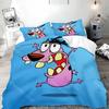 Cartoon C-Courage The Cowardly Dog Duvet Cover Exquisite Digital Print Bedding Set Comforter Bed Youth Home Decor Children