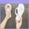 Women's Summer Casual Flip Flops Stylish Flat Non-slip Beach Sandals With Thick Sole