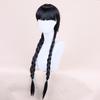 Wednesday Addams Halloween Cosplay Wig - Scary Character Costume from US Drama Movie