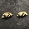 Shell Shape Retro Zinc Alloy Cabinet Furniture Pull Handle Drawer Cupboard Wardrobe Door Handle with 25mm Screw