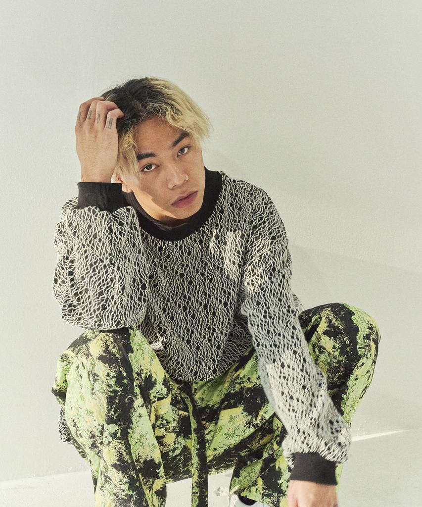 F8KE CHEMICAL CLUB Night Dune Sweater