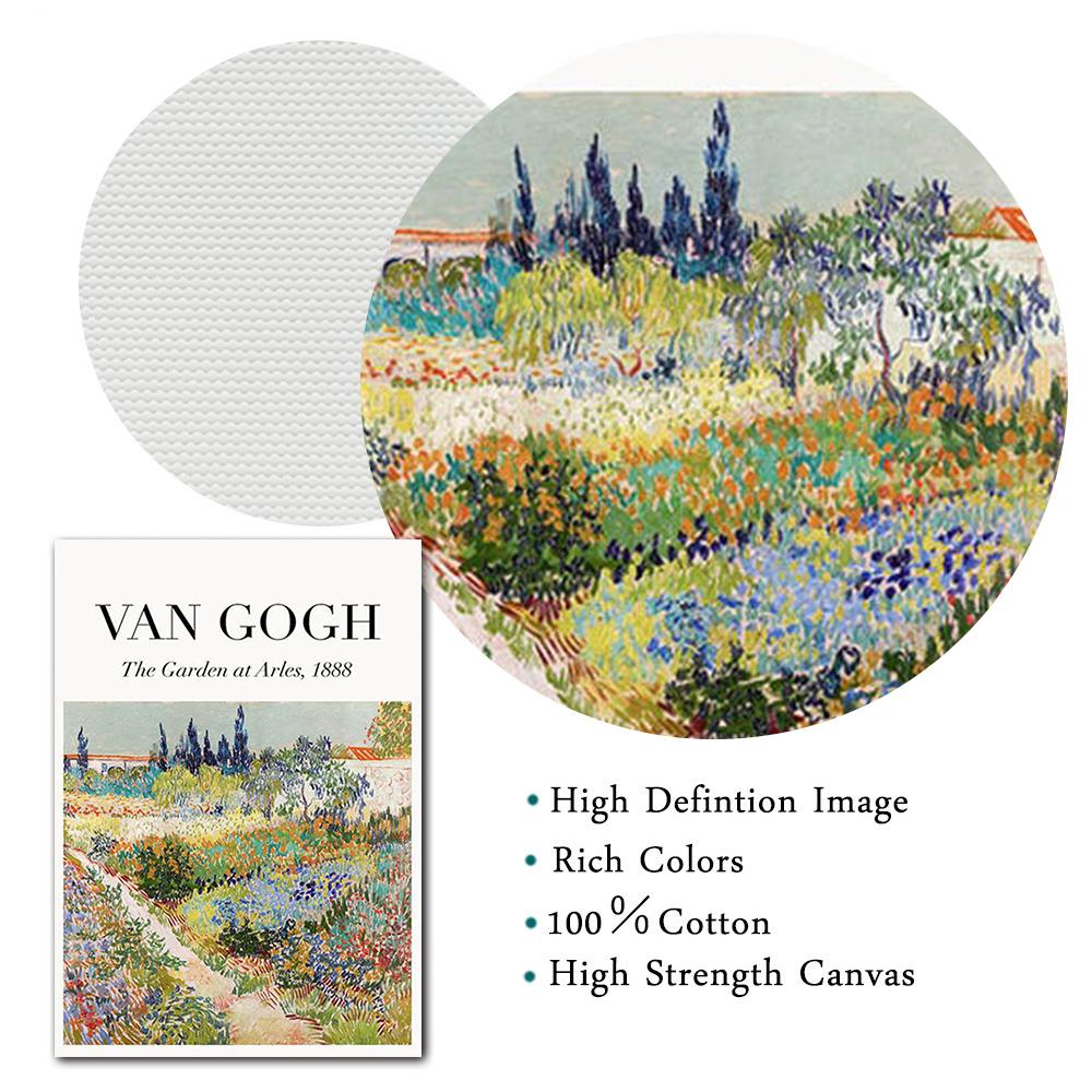 Monet Van Gogh Art Posters And Prints Painting Pictures Canvas Painting Living Room Decoration Mural Decoration Art Abstract