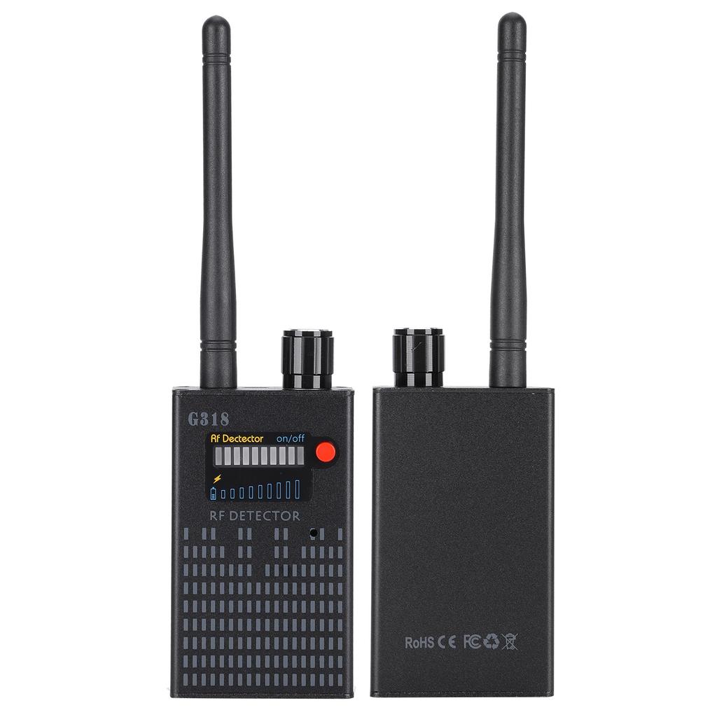 100‑240V G318 Radio Frequency Detector Wireless Tracking Mini Camera Device Security ToolEU Plug