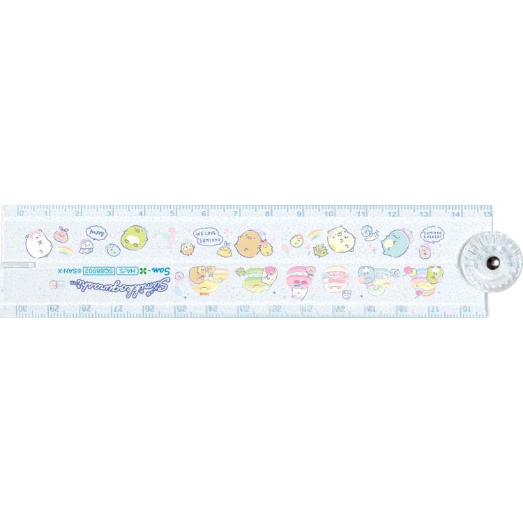 

Складная линейка Sumikko Gurashi Happy School New Semester 30 см San-X