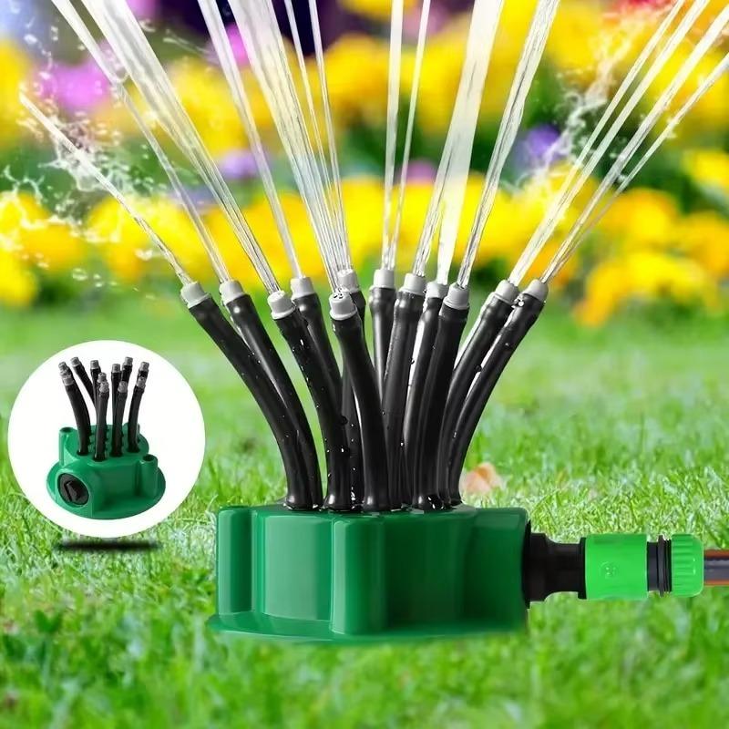 1/2/3PCS 360 Degree Automatic Garden Sprinklers WateringGrassLawn RotaryNozzle RotatingWater Sprinkler System GardenSupplies Spr