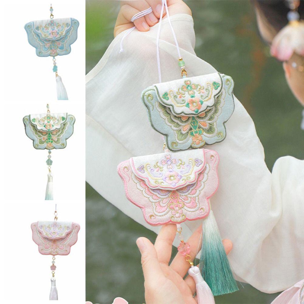 Hanging Mid-Autumn Festival Sachet Bag Chinese Style Lucky Bag Sachet Pedant Necklace  Small Pouch