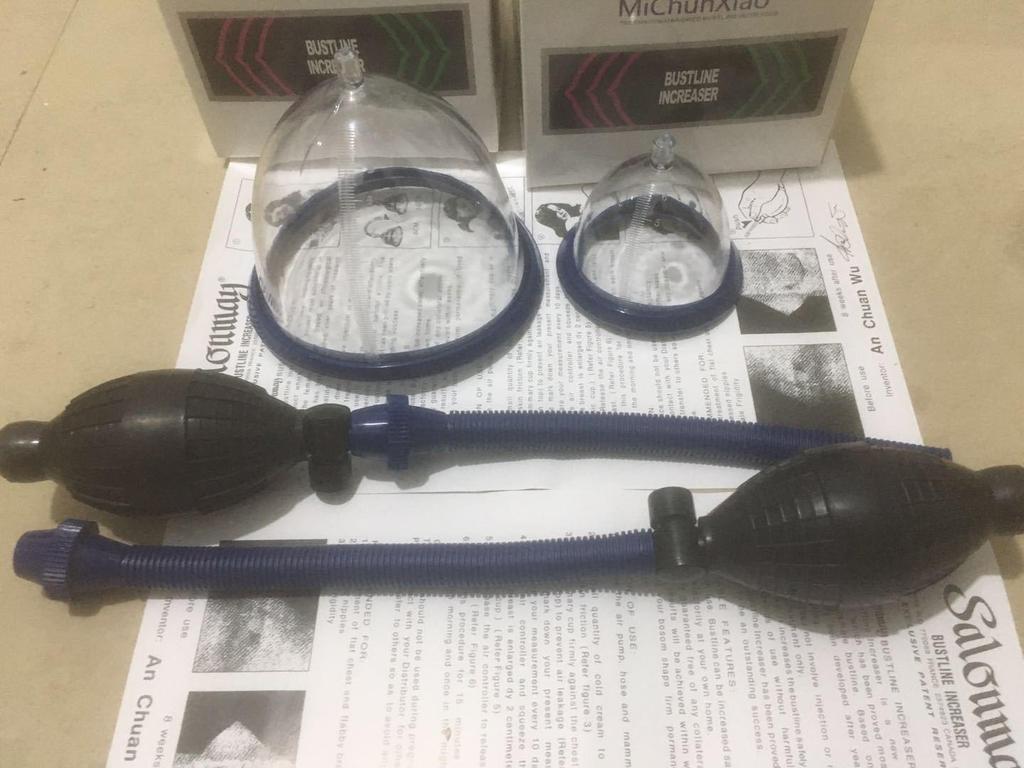 Breast Enhancement Vacuum Suction Cup for Increased Size