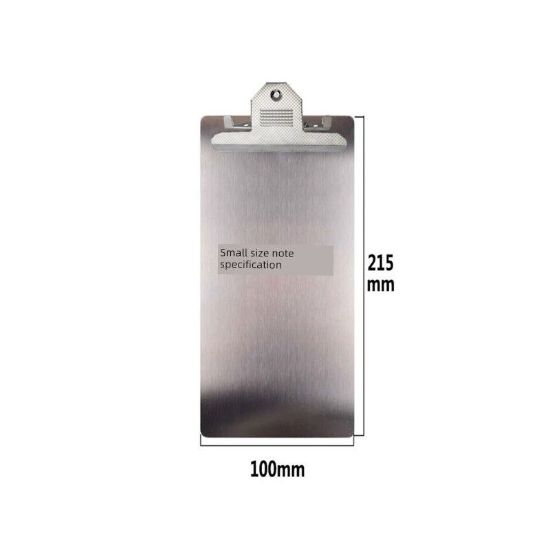 A4 Stainless Steel File Folder Thickness 1 Mma5 Stainless Steel Board Clamp Writing Board Document Board Bill Menu Plywood