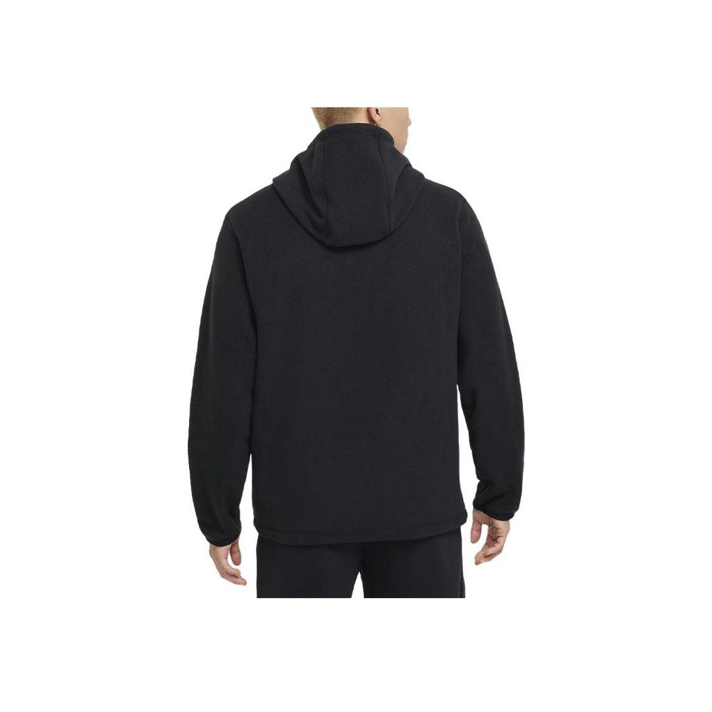 Nike Logo Embroidered Hoodie Men Hoodies Black FZ0661-010