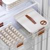 Dumpling & Wonton Freezer Storage Box: Food-Grade, Fresh-Keeping Organizer for Quick-Freezing