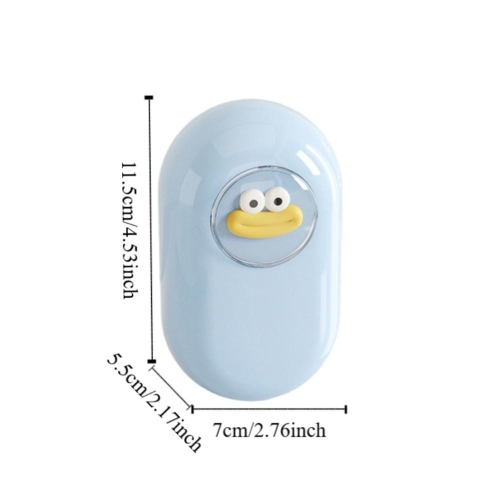 Cartoon Soap Box Oval Soap Storage Tray Portable Soap Dish  Outdoor