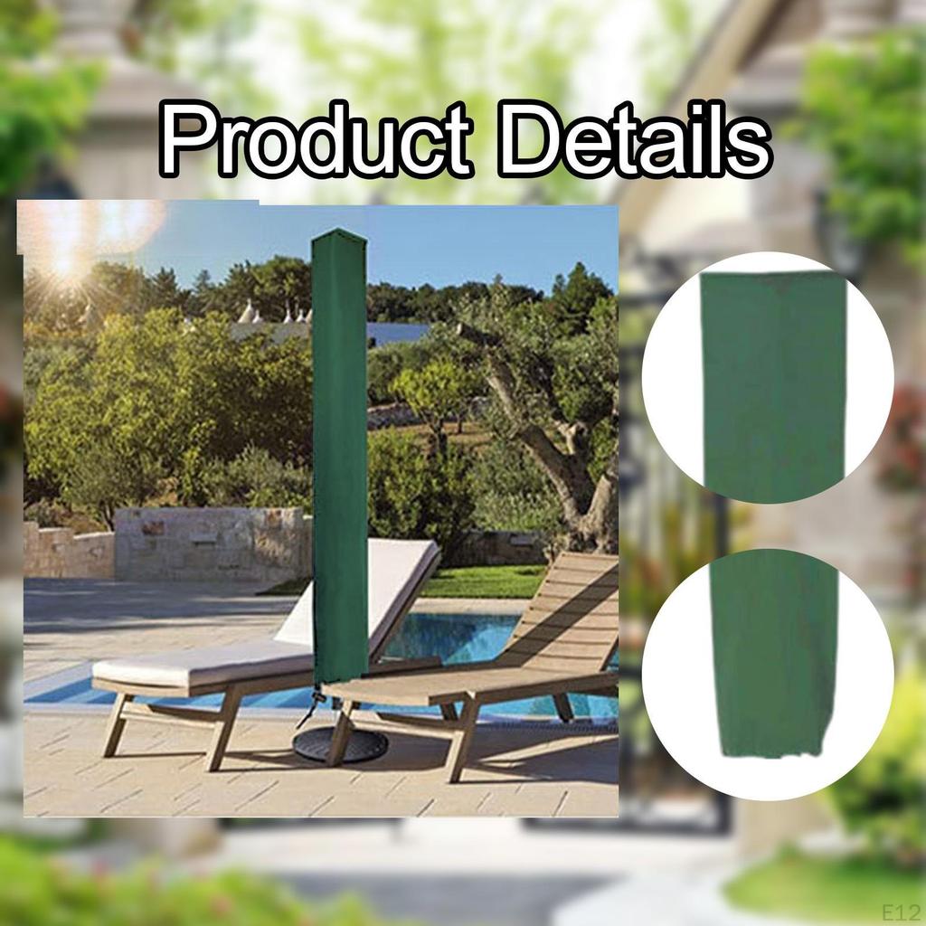 Kryt na deštník pro venkovní použití, Vodotěsný chránič slunečníku se stahovací šňůrkou