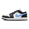 Air Jordan 1 Low Black University Blue Women Sneakers White DC0774-041