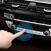 Car Interior Central Control Air Conditioning CD Panel Button Replacement Cover Stickers Auto Accessories For BMW G30 2018-21