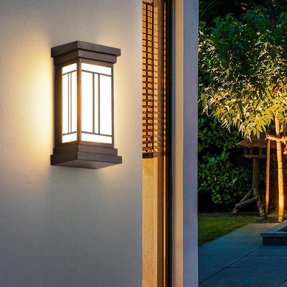 Led Outdoor Wall Light Waterproof IP66 Led Outdoor Lighting Porch Lights Balcony Garden Lights Outdoor Wall Lamp