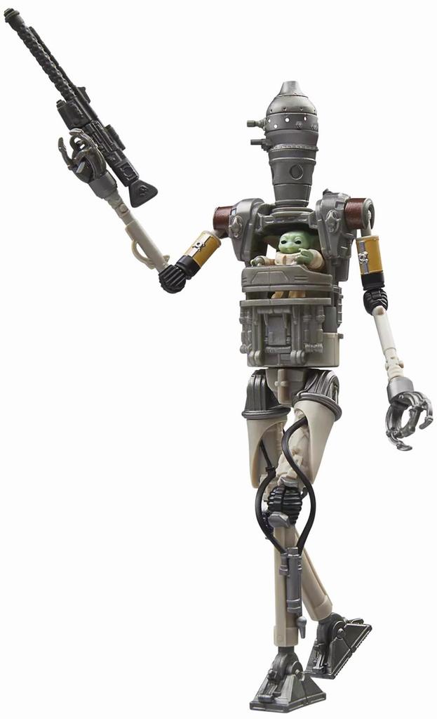 Star Wars Vintage Collection 3.75-inch Basic Figure Deluxe Pack VC358 "The Mandalorian" IG-12 & Grogu with Anzellan  Hasbro Movie 2025 SW Star Wars