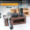 Coffee Machine Handles & Accessories with Walnut Filling & Tampon Support
