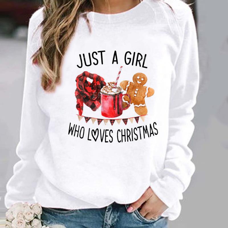 Women's Cute Santa Claus Christmas Hoodie