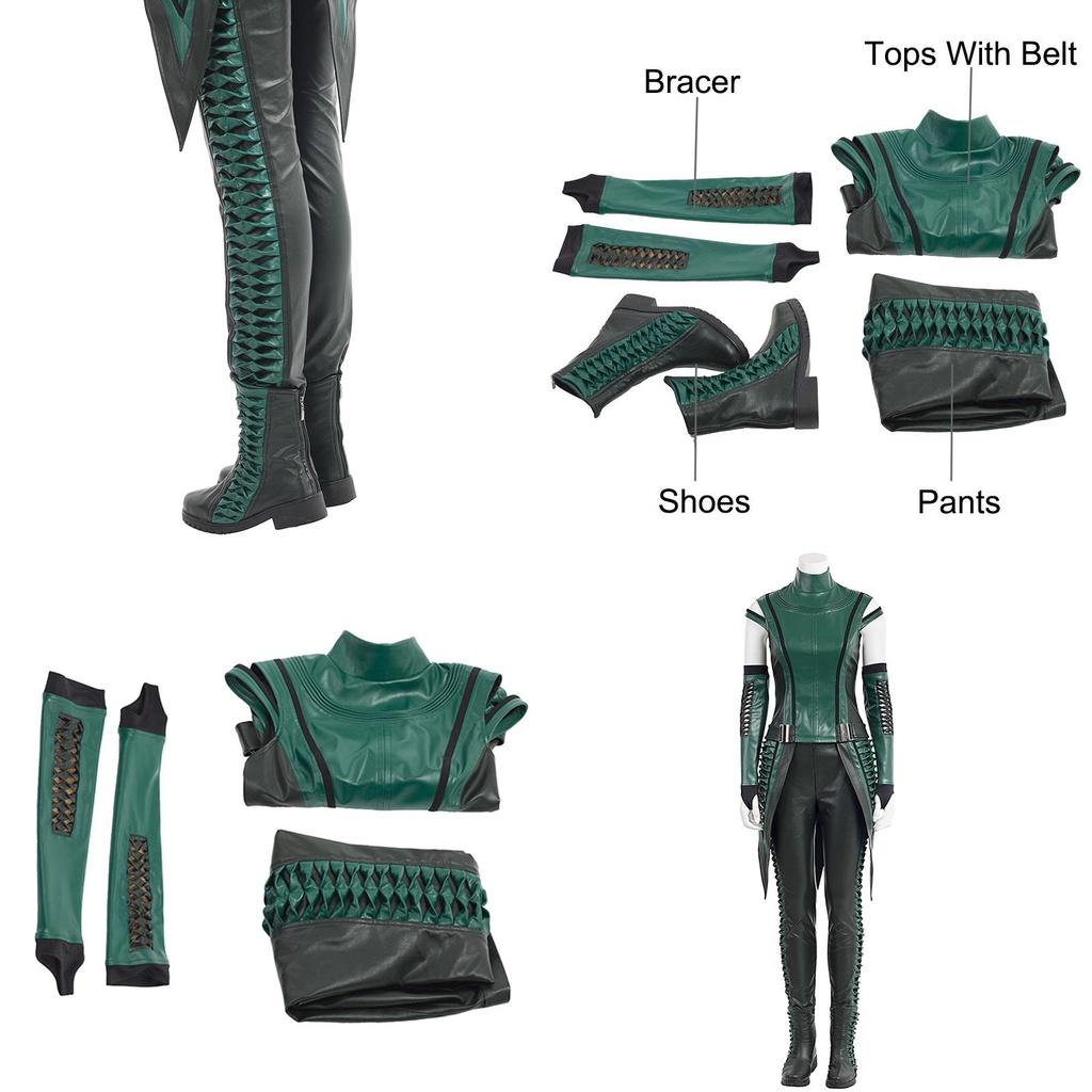 Exquisite Green Guardians Of The Galaxy 2 Mantis Cosplay Outfit For Women