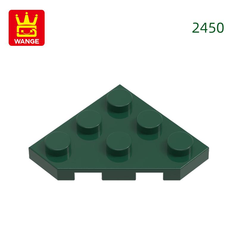 Ungiftig 100 Stück/Los 2450 3x3 Keilförmige Platten Bausteine Moc Kompatibel Mit Allen Markensteinen Kinderspielzeug Geschenkbox